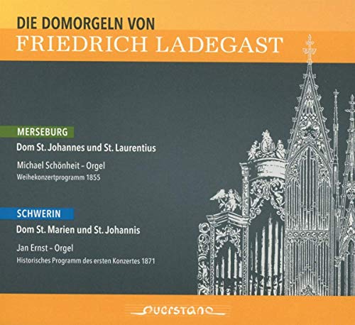 The alt text for the image is: "CD cover with pipe organ illustration and German text."