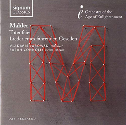 Sarah Connollyorchestra Of The Age Of Enlightenmen - Mahler: Totenfeier Lieder eines fahrenden Gesellen [CD]