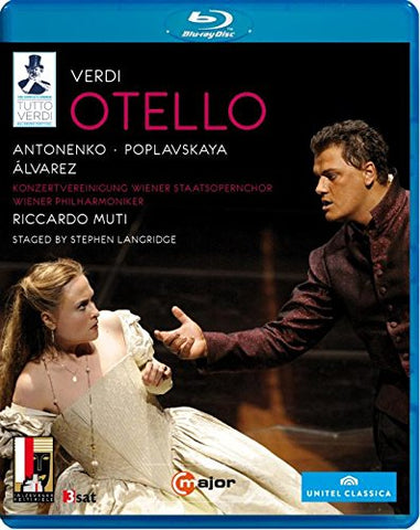 Verdi: Otello (Salzburg 2008) [Aleksandrs Antonenko, Marina Poplavskaya] [C Major: 725104] [Blu-ray] [2013] [Region Free] [NTSC] Blu-ray