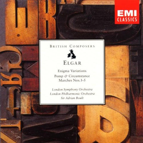 Sir Adrian Boult/London Sympho - Elgar: Enigma Variations - Pom [CD]