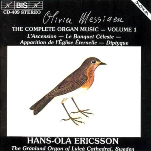 Ericsson Hans-ola - Messiaen: Organ Works, Vol 1 [CD]