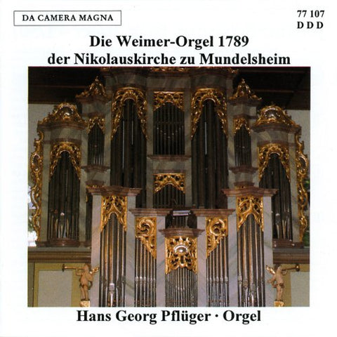 Pfluger  Hans Georg - Johann Sebastian Bach: Toccata & Fugue BWV 540/Partita BWV 767/et al. [CD]