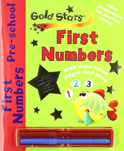 Gold Stars Wipe Clean Workbook: Numbers (Gold Stars S.)