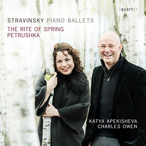 Apekisheva/owen - Stravinsky:Piano Ballets [Katya Apekisheva; Charles Owen] [QUARTZ: QTZ2117] [CD]