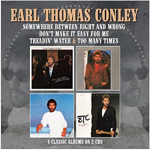 Conley Earl Thomas - Somewhere Between Right And Wrong / Don't Make It Easy For Me / Treadin' Water / Too Many Times [CD]