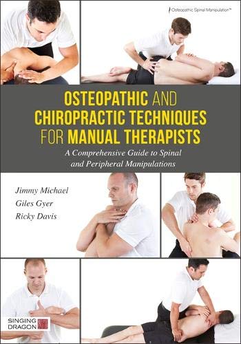 Book cover featuring images of chiropractors performing spinal manipulations on patients.