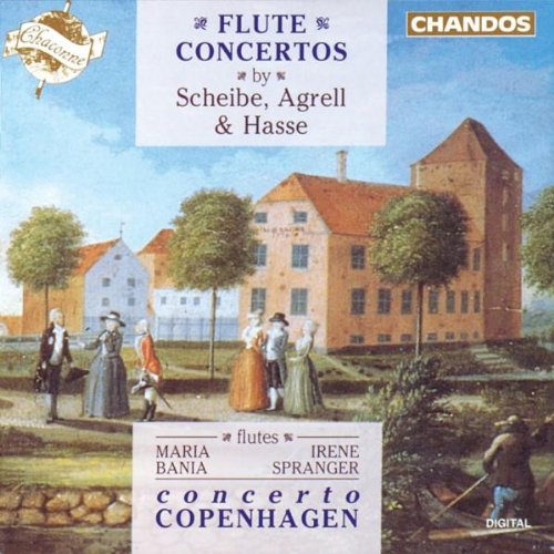 "CD cover with 18th-century scene, people in period dress, and large estate in background."