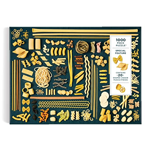 Galison 9780735376953 The Art of Pasta Jigsaw Puzzle, Multicoloured