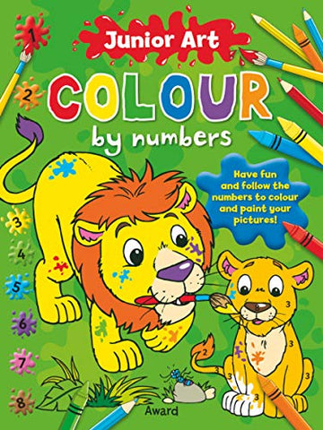 Lion Colour By Numbers (Junior Art) (Junior Art Colour By Numbers)