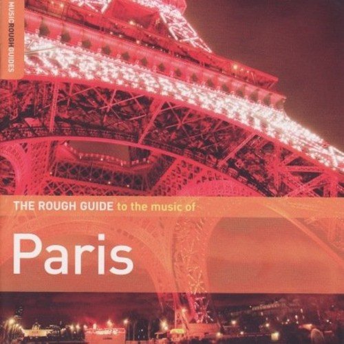 "Album cover featuring the Eiffel Tower lit up at night with red and white lights."