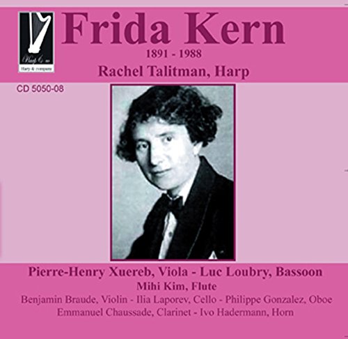 Pink CD cover with black and white portrait of a woman in a suit.