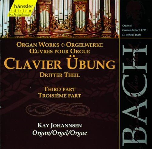 Kay Johannsen - Bach: Organ works - Clavier Übung, Third Part, BWV 552, 669-689, 802-805 (Edition Bachakademie Vol 101) /Johannsen [CD]