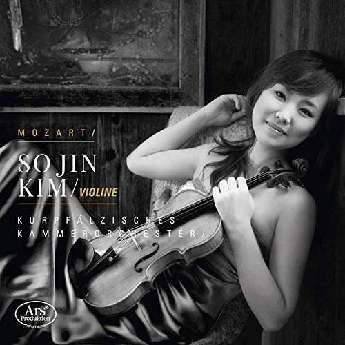 Black and white image of a woman holding a violin, album cover artwork.