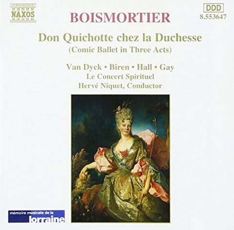 Joseph bodin de Boismortier - Boismortierdon Quichotte Chez La Duches [CD]