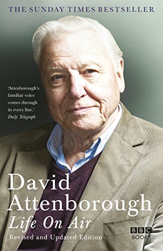 Book cover featuring David Attenborough, an older man with white hair, wearing a tan jacket.