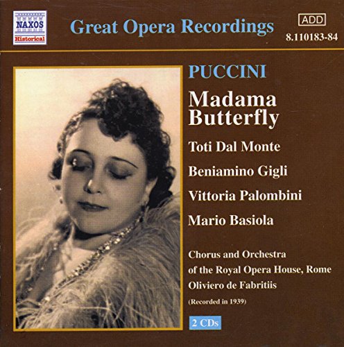 Brown CD cover with vintage black-and-white opera singer portrait and white text listing performers.