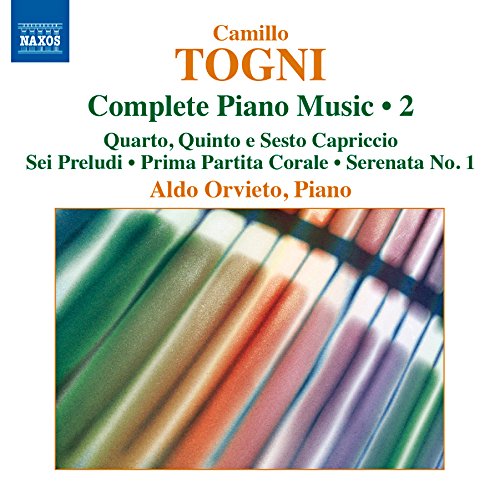 Aldo Orvieto - Togni: Complete Piano Music Vol. 2 [CD]