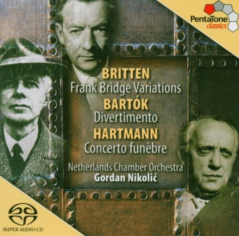 Nicolicgordan / Nko - Britten/Bartok/Hartmann - Bridge Var./Streicher Div. [CD]