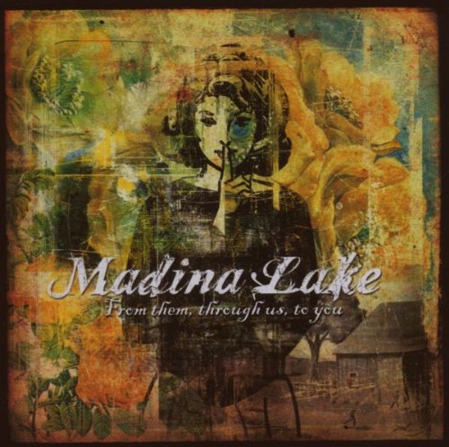The alt text for the image is: "Album cover with abstract artwork and 'Madina Lake' text."
