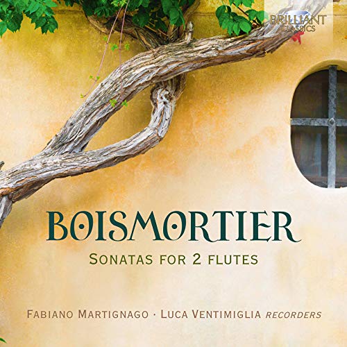Fabiano Martignago, Luca Ventimiglia - Boismortier: Sonatas for 2 Flutes [CD]