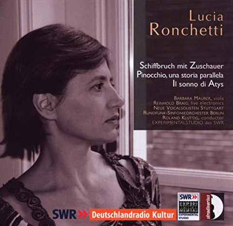 Maurer/braig/neue Vocalsol. - Ronchetti: Schiffbruch mit Zuschauer [CD]