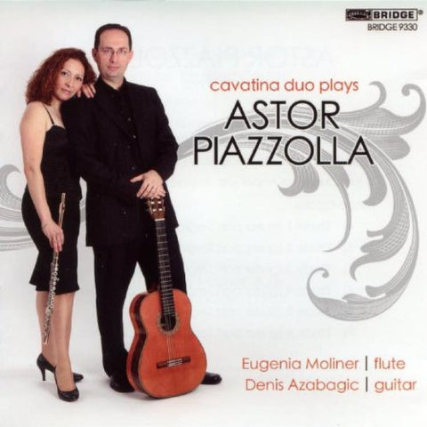 Cavatina Duomolinerazabagic - Piazzolla: Flute & Guitar Music (Libertango/ Revirado/ Introduction Al Angel/ Tango-Etudes) [CD]