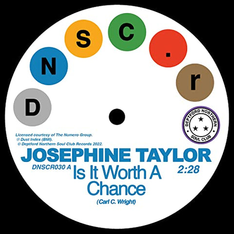 Josephine Taylor & Kyrystal Generation - Is It Worth A Chance/Satisfied [7 inch] [VINYL]