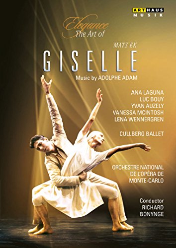"DVD cover featuring male and female ballet dancers in white costumes."