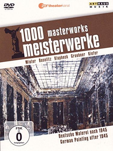 DVD cover with brown banner, white text, and abstract art image.