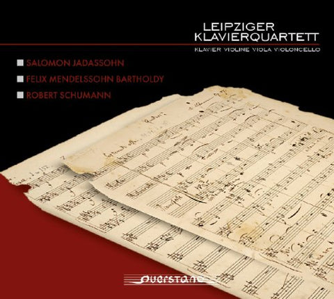 Leipziger Klavier Quartet - Jadassohn, Mendelssohn and Schumann: Piano Quartets [CD]