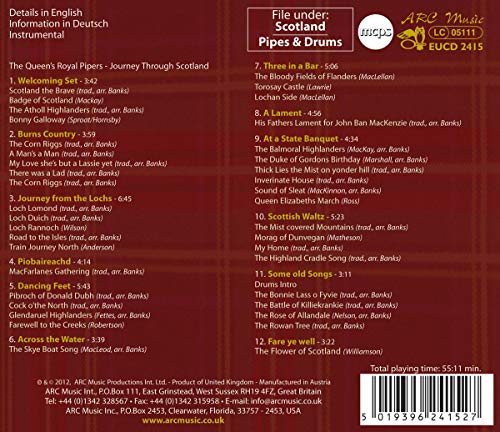 Queens Royal Pipers - Best Of Scottish Pipes & Drums [CD]