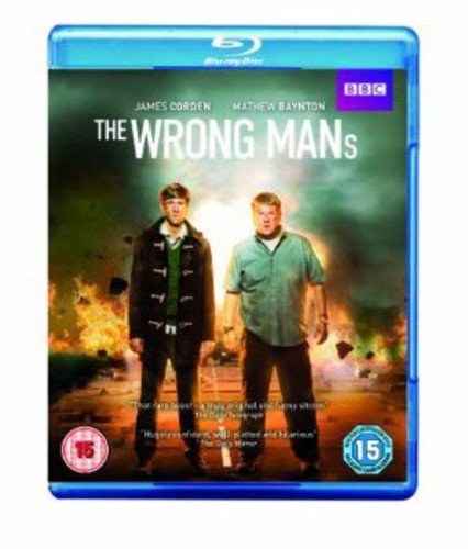 Blue-ray case with cover art featuring two men standing amidst explosions and debris.
