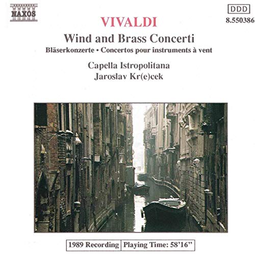 Antonio Vivaldi - Vivaldi: Wind and Brass Concerti [CD]