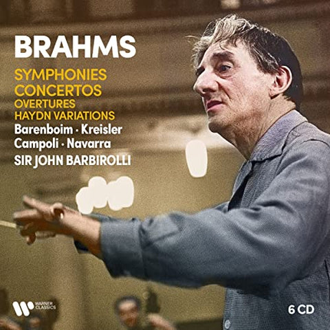 Sir John Barbirolli - Brahms: Symphonies, Concertos, [CD]