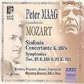Peter Maag - Mozart - Symphonies Nos. 25 & 29, Sinfonia concertante K297b [CD]