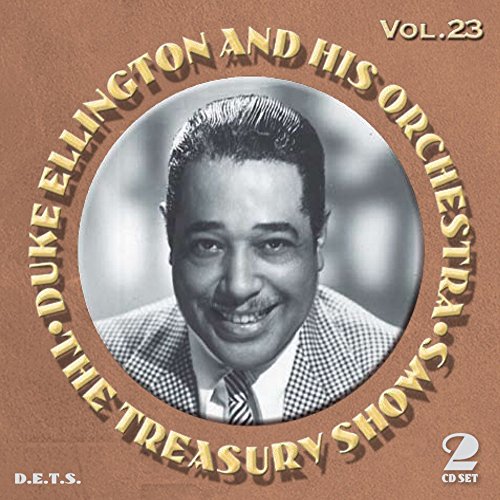 Brown CD cover with black-and-white Duke Ellington portrait and gold text.