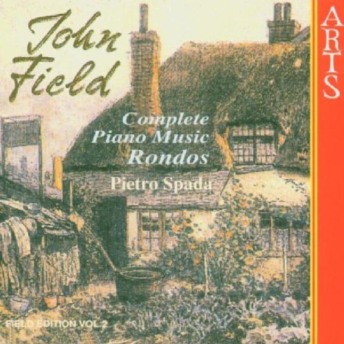 CD cover featuring a vintage cottage illustration with text overlay and orange border.
