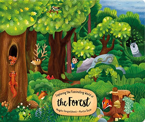 Exploring the Fascinating World of the Forest (Happy Fox Books) Board Book for Kids Ages 2-5 - Delves Deeper into the Trees with Each Page Turn, with Educational Facts and Vocabulary Words