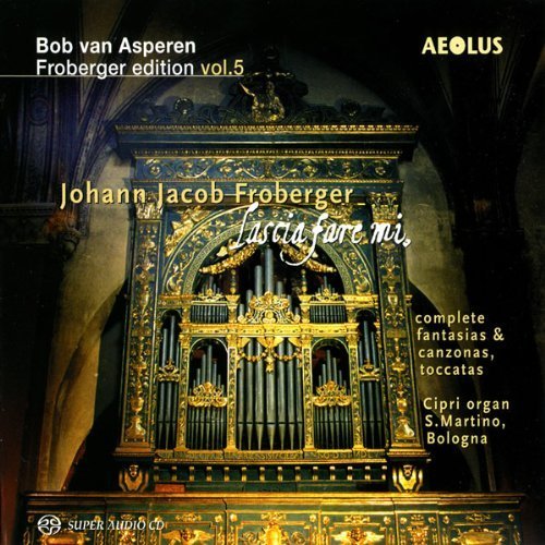 CD cover featuring an ornate, gold pipe organ with text overlay.