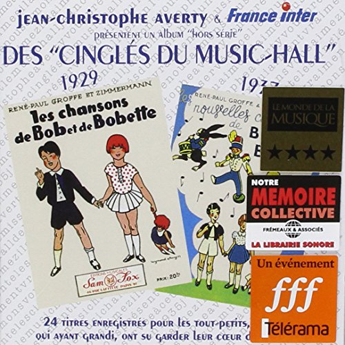 Music-hall Les Chansons De Bob Et Bobette - Les Cingles Du Music Hall Chansons De Bob Et Bobette [CD]