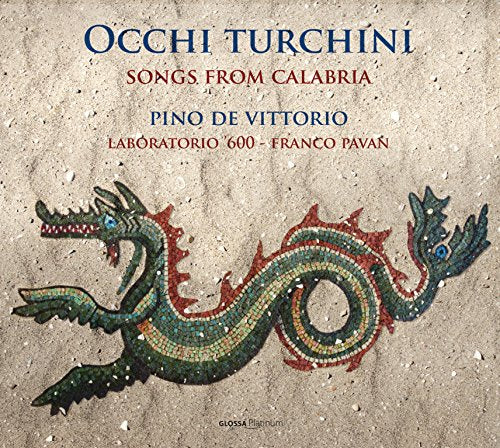 CD cover featuring a mosaic dragon on a stone background with blue and red text.