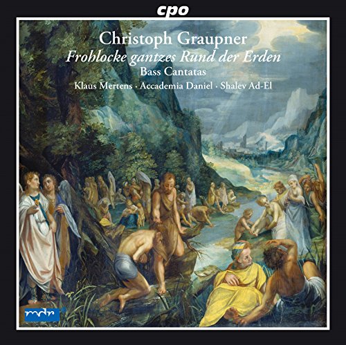 A CD cover featuring a classical painting of people in a landscape.