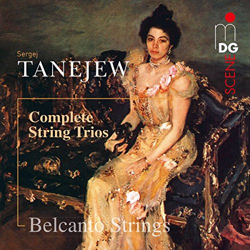 Belcanto Strings - Taneyev - Complete String Trios D Moj/B Min/ Eb Major [CD]