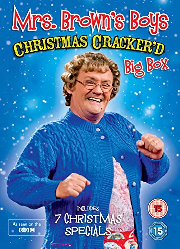 DVD cover featuring a man in a blue sweater against a snowy blue background.
