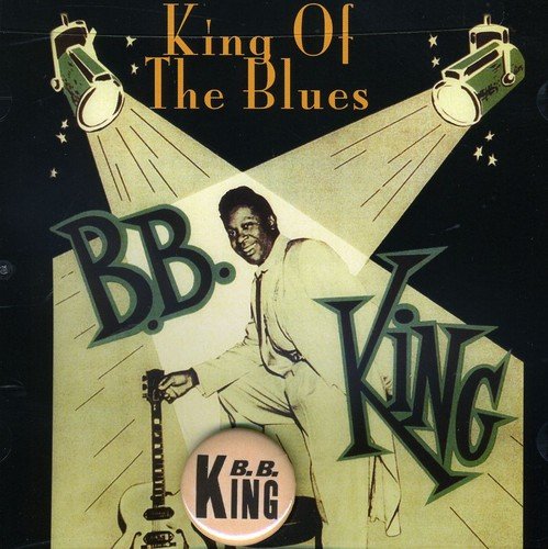 B.B. King album cover featuring the musician holding a guitar under spotlights.