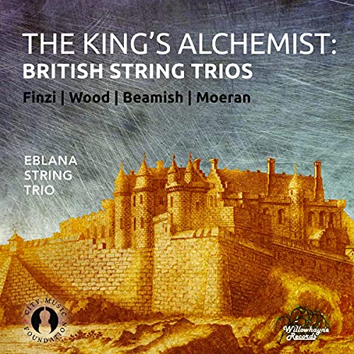 CD cover featuring a medieval castle illustration with white and black text overlay.