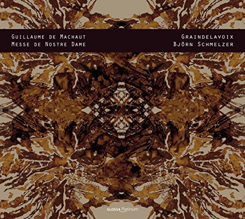 A CD cover featuring a brown abstract design with white text on a black banner.