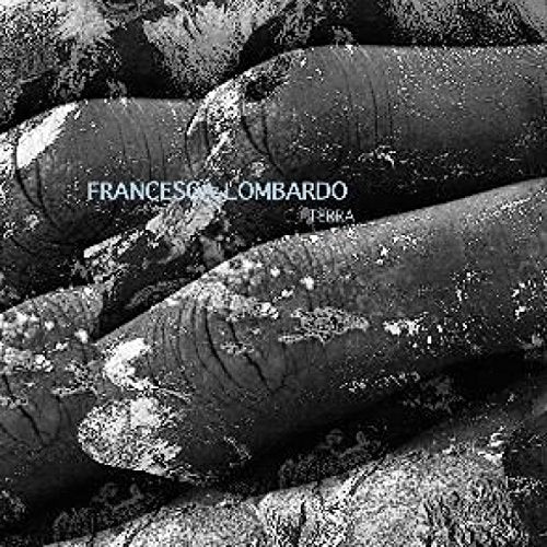 Black-and-white vinyl album cover with close-up of textured, cylindrical objects and artist's name.