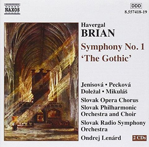 Brian - BRIAN: Symphony No. 1, 'The Gothic' [CD]