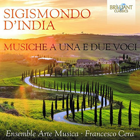 Ensemble Arte Musica / France - D'India: Musiche A Una E Due Voci [CD]